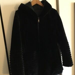 Blueduck Shearling Reversible All Weather Coat Extra Small